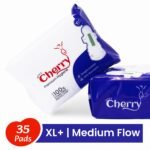 XL+ 35 Cherry Sanitary Pads Riya Hygiene